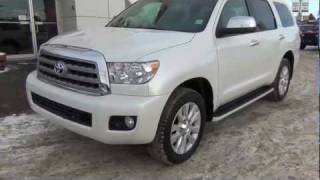 P1In Depth Walk around 2012 Toyota Sequoia at Kingsway Toyota Edmonton [upl. by Emie]