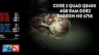 Resident Evil 7  Core 2 Quad Q8400  4GB DDR2  HD 6750 [upl. by Eigroeg116]