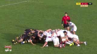 Highlights Rugby Viadana 1970 vs Valorugby Emilia 2031 TOP10 202021 Giornata 02 [upl. by Daffodil575]