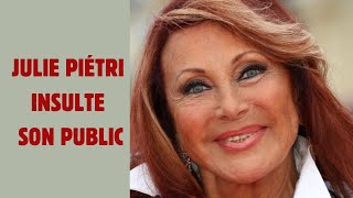 JULIE PIÉTRI INSULTE SON PUBLIC À PLUSIEURS REPRISES EN PLEIN CONCERT [upl. by Htebharas]