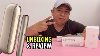 IQOS 3 DUO GOLD and HEETS  Unboxing and Review [upl. by Aniluap]