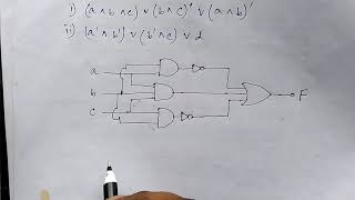 Logic circuit from boolean expressionHindi  MCS212  MCS013 [upl. by Nas223]