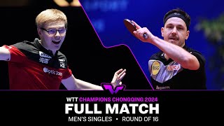 FULL MATCH  Felix Lebrun vs Timo Boll  MS R16  WTTChongqing 2024 [upl. by Egroeg]