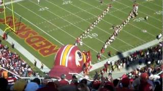 Washington Redskins Introduction Septemeber 11 2011 [upl. by Danziger]