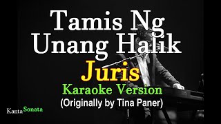 Tamis Ng Unang Halik  Juris Karaoke Version [upl. by Phira683]