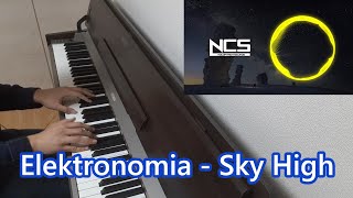 Elektronomia  Sky High Piano cover [upl. by Naras]