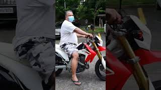 Honda CRF250L Motard Supermoto set up Showa Shock Philippines UP Diliman [upl. by Oba]