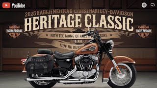 Unveiling the 2025 HarleyDavidson Heritage Classic  Full Review and Ride Experience first look [upl. by Refennej52]