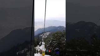 Ayubia Chair Lift In Snowfall ayubia chairlift snowfall [upl. by Notserc181]