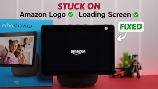 Fix Echo Show 10 Stuck on Amazon Screen Logo [upl. by Atirehc]