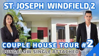 St Joseph Windfield Cabuyao Phase 2 Camira Model  Couple House Tour 2 [upl. by Tankoos]