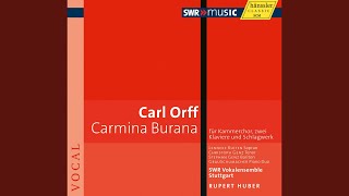 Carmina Burana version for soloists choruses 2 pianos and percussion  Fortuna Imperatrix [upl. by Nnodnarb280]