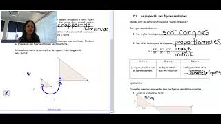 4 CST module 2 Propriétés des figures semblables [upl. by Eilra]