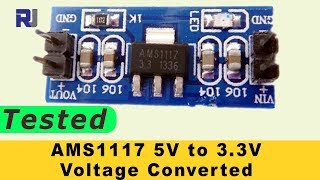 5V to 33V Arduino Voltage Converter AMS1117 Tested [upl. by Ahl]