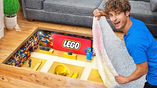 I Built a SECRET Lego Store In My Room [upl. by Adnaval730]