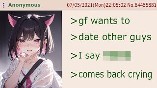 Anon Does a Classic Move on his Girlfriend  4Chan Greentext Stories [upl. by Olim]