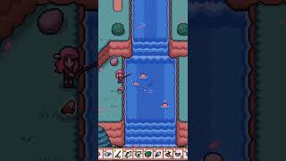 Catching fish is my favorite task in both Stardew valley and Fields of Mistria cozygames farming [upl. by Poll23]