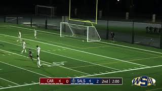 Salesianum Varsity Soccer vs Caravel Academy [upl. by Eerised968]