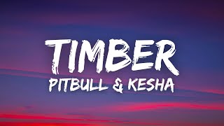 Pitbull amp Kesha  Timber Lyrics [upl. by Bearnard]