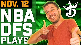 DraftKings NBA DFS Picks Today 111224  NBA DFS ConTENders [upl. by Levania]