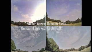 Foxeer Arrow HS1190 VS Runcam Swift and Eagle 169 amp 43 [upl. by Nishom]