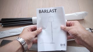 Ikea Barlast floor lamp [upl. by Napra]