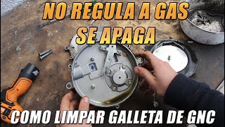 El Gol no Regula a GAS y se Apaga Limpieza y Puesta a Punto Galleta GNC [upl. by Joane]