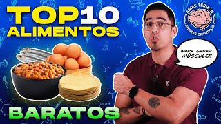 Los 10 MEJORES ALIMENTOS para GANAR MASA MUSCULAR 💪🏼 ¡BARATOS [upl. by Iaht339]