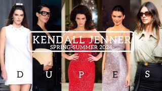 Kendall Jenner  Spring Summer 2024  Runway Dupes✨️ [upl. by Madanhoj]