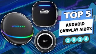 TOP 5 Best Android CarPlay AI Box  AliExpress [upl. by Adham]