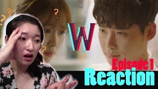 W 더블유 Ep1 REACTION [upl. by Odlopoel]