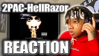 2PAC Hell Razor REACTION [upl. by Ettedualc]