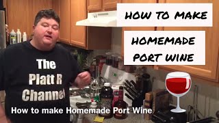 How to make Homemade Port Wine [upl. by Femmine252]