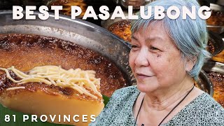 The Best Cassava Cake in the Philippines  Budin from Quezon [upl. by Gorden]