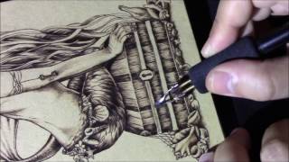 pyrography project 65 [upl. by Neraa]