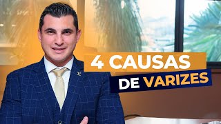 Essa São as 4 Principais Causas das Varizes [upl. by Lirret]