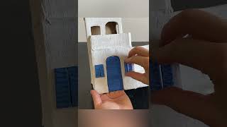 Diy cardboard greek house crafthouse [upl. by Urana704]