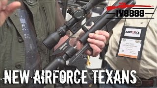 SHOT Show 2016 Airforce Airguns New 308 amp 357 Texans [upl. by Gabriele]