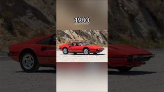 ferrari car evolution 1960 to 2024shortsviralshortferraritrending [upl. by Naleag]