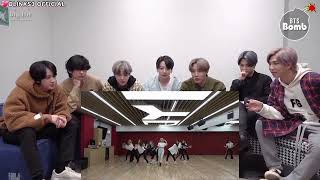 BTS Reaction TWICE FANCY Dance Practice [upl. by Otsugua]