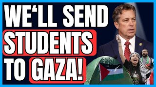 New House Bill To SEND AntiIsrael Students To GAZA [upl. by Haymes]