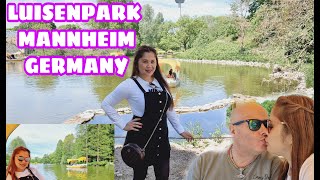 LUISENPARK MANNHEIM GERMANY  BOAT TRIP  FILIPINA🇵🇭GERMAN🇩🇪 COUPLE💑 [upl. by Neibart]