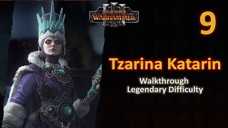 9 Tzarina Katarin  WAR Continues vs Norsca Wintertooth  Legendary  No Commentary [upl. by Guilbert]