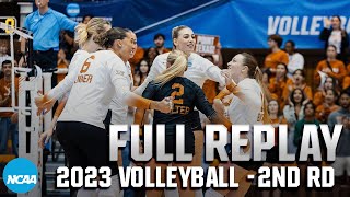 Texas vs SMU 2023 NCAA volleyball second round  FULL REPLAY [upl. by Wells302]