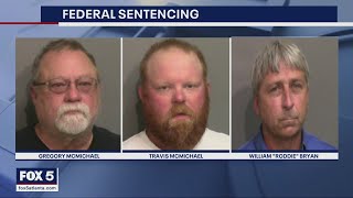 Ahmaud Arbery killers sentenced for federal hate crimes [upl. by Ihsir]