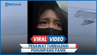 Detikdetik Pesawat Rute Jakarta Medan Turbulensi Penumpang Panik [upl. by Grantland]