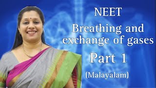 NEET Breathing and Exchange of gases Malayalam Part 1 [upl. by Shipley]