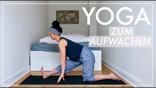 GutenMorgenYoga  Sanfter Flow zum Wachwerden  17 Min Morgenroutine [upl. by Ellennahc]