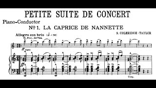 Samuel ColeridgeTaylor  Petite Suite de Concert Op77 [upl. by Rfinnej706]