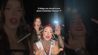 3 things you should know about Colombian Women 😍🇨🇴 colombian newsong women [upl. by Eerised439]